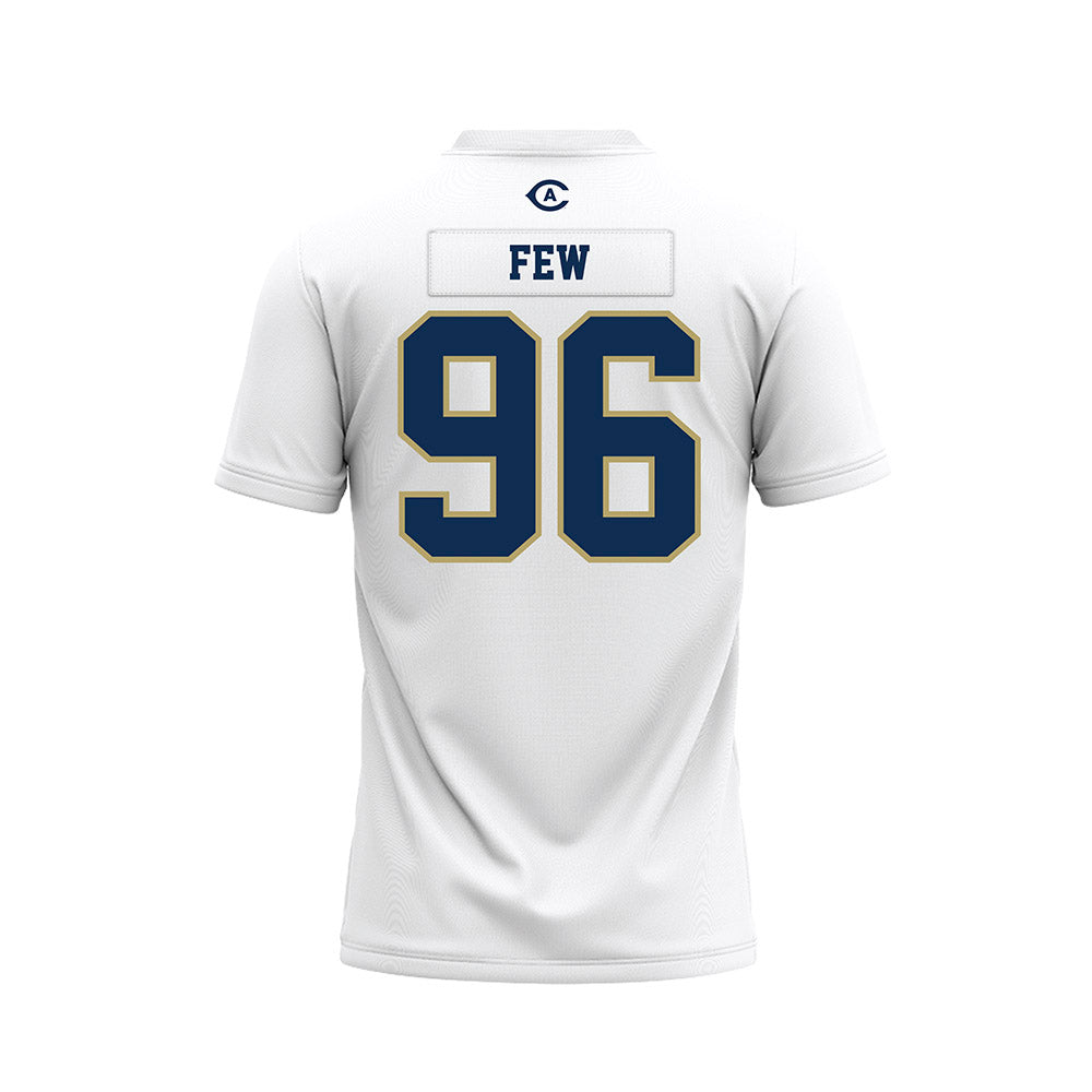 UC Davis - NCAA Football : Jaden Few - White Premium Football Jersey-1