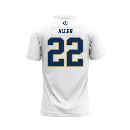 UC Davis - NCAA Football : Charlie Allen - White Premium Football Jersey-1