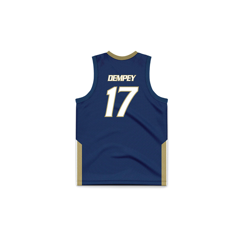 UC Davis - NCAA Women's Field Hockey : Jamie Dempey - Blue Hockey Jersey-1