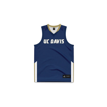 UC Davis - NCAA Women's Field Hockey : Molly Main - Blue Hockey Jersey-0