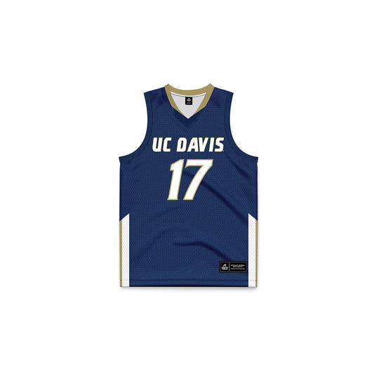 UC Davis - NCAA Women's Field Hockey : Jamie Dempey - Blue Hockey Jersey-0