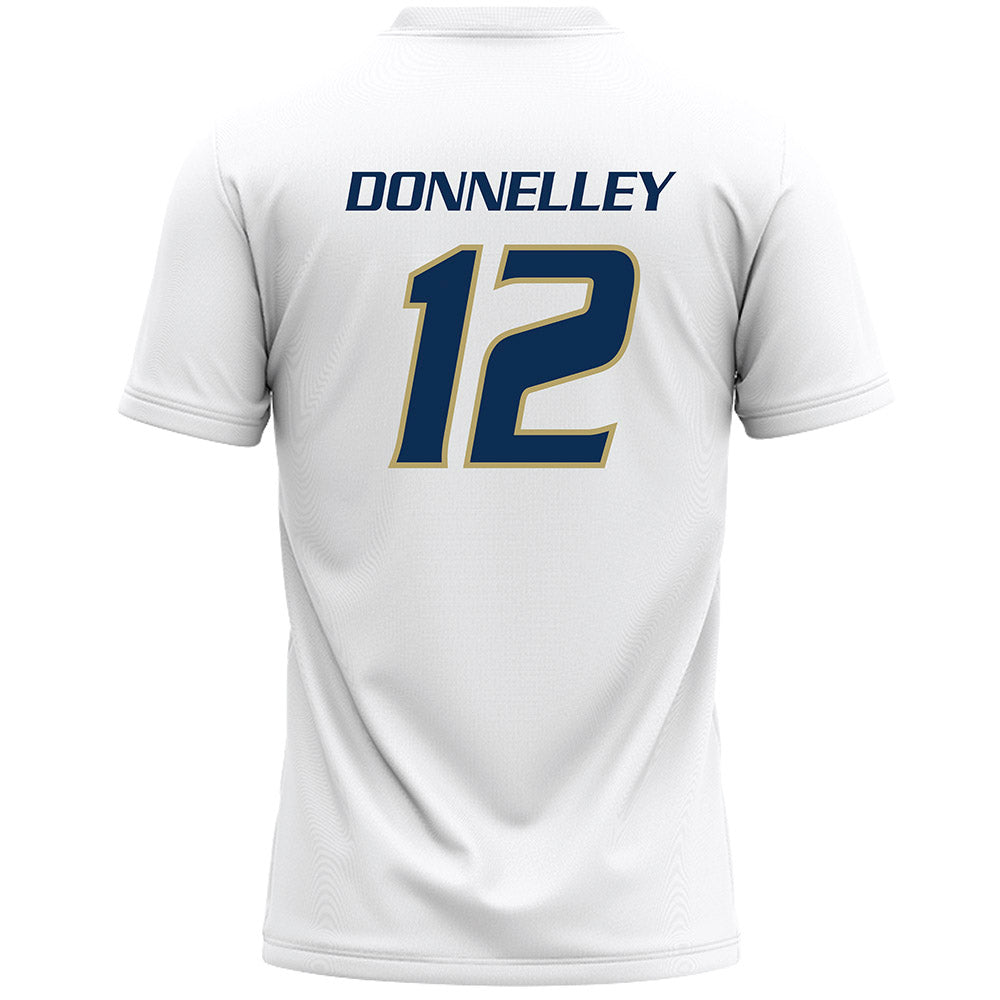 UC Davis - NCAA Women's Lacrosse : Kate Donnelley - White Lacrosse Jersey-1