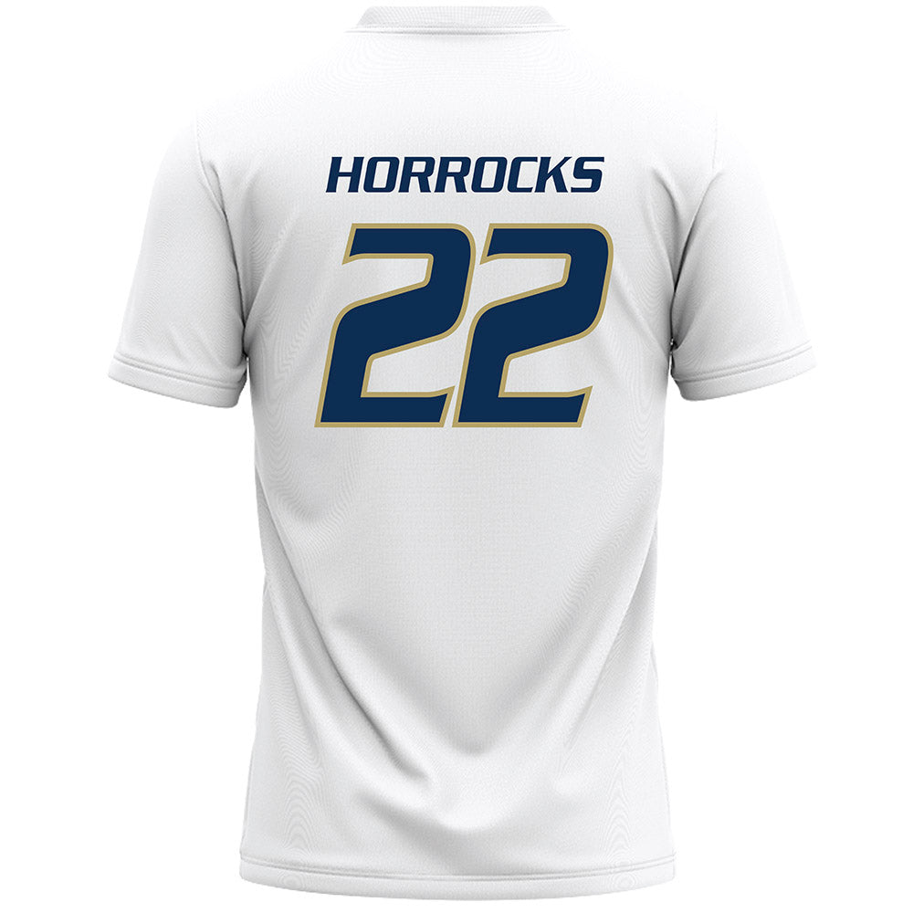 UC Davis - NCAA Women's Lacrosse : Ava Horrocks - White Lacrosse Jersey-1