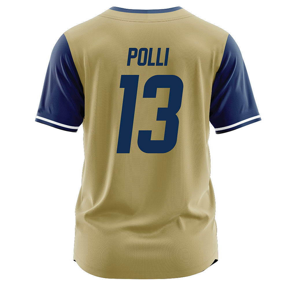UC Davis - NCAA Softball : Sydney Polli - Gold Jersey-1