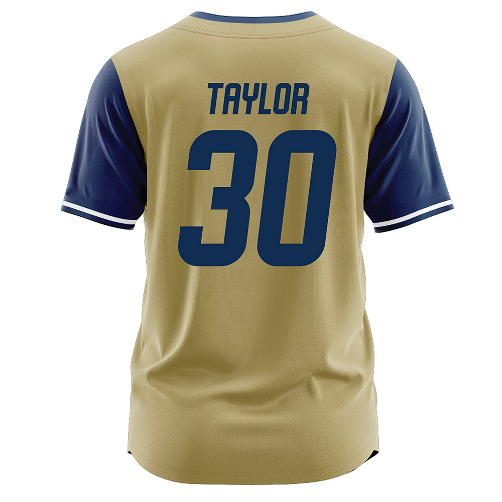 UC Davis - NCAA Softball : Maddie Taylor - Gold Jersey-1