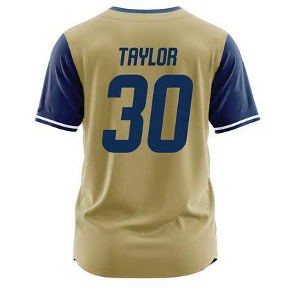 UC Davis - NCAA Softball : Maddie Taylor - Gold Jersey-1