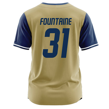 UC Davis - NCAA Softball : Sophia Fountaine - Gold Jersey-1