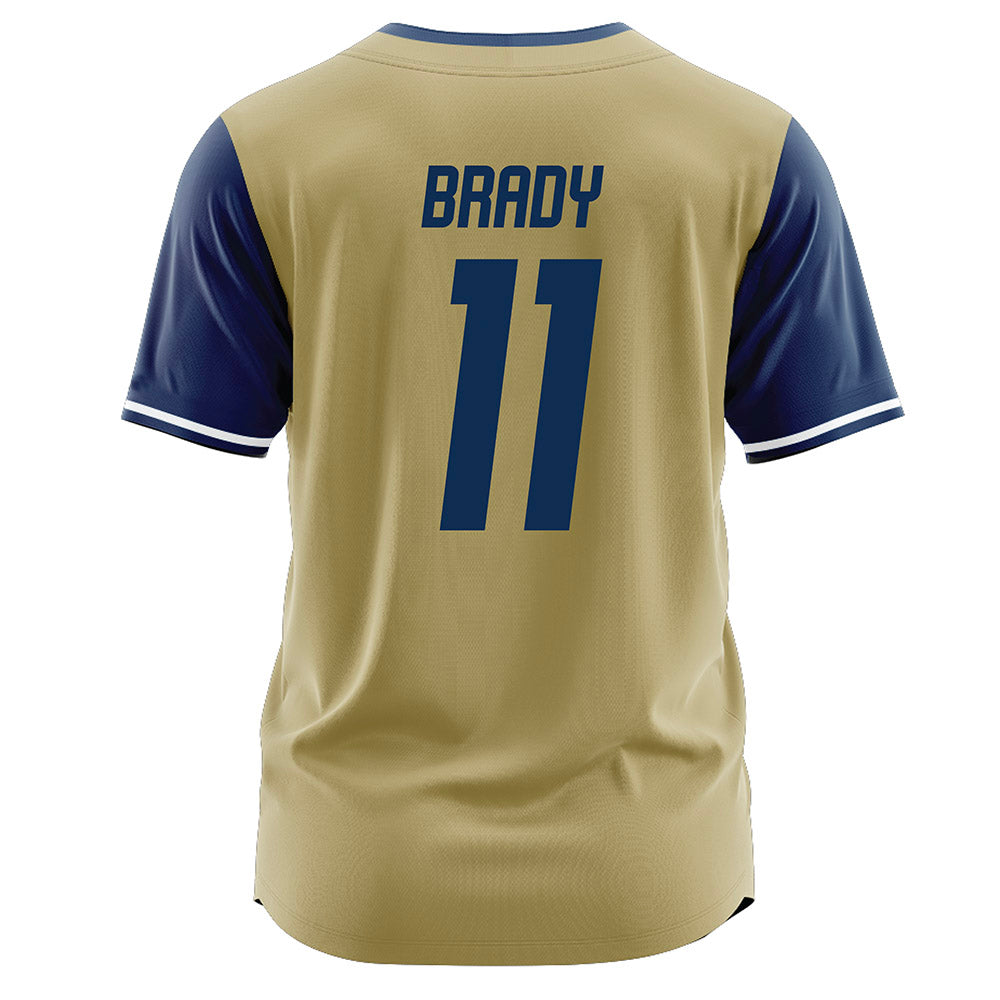 UC Davis - NCAA Softball : Keira Brady - Gold Jersey-1