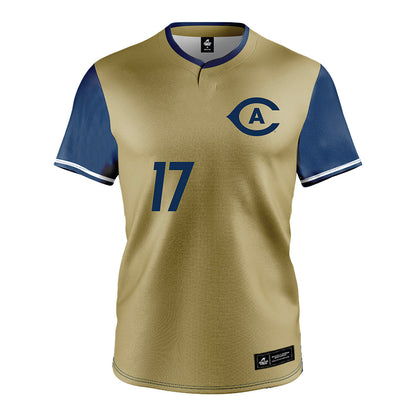 UC Davis - NCAA Softball : Abby Lee - Gold Jersey-0
