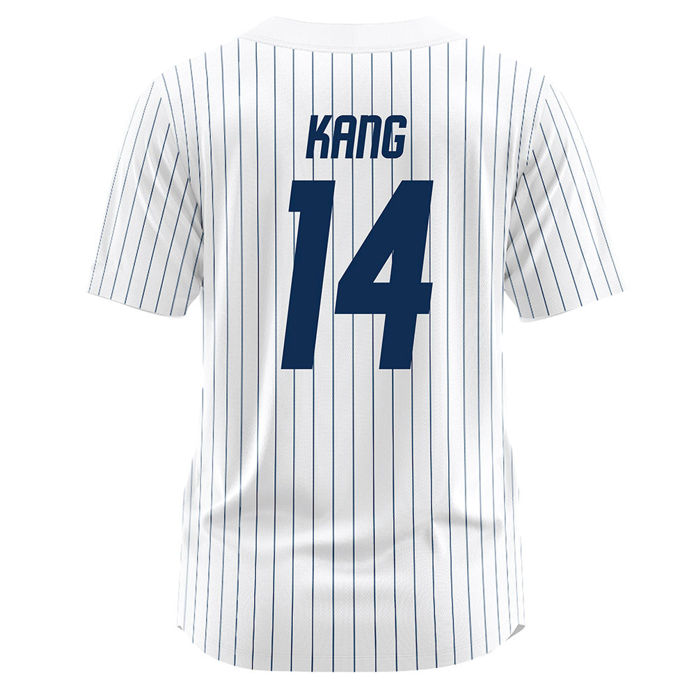 UC Davis - NCAA Baseball : Ethan Kang - White Jersey-1