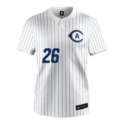 UC Davis - NCAA Baseball : Bryson Schelp - White Jersey-0