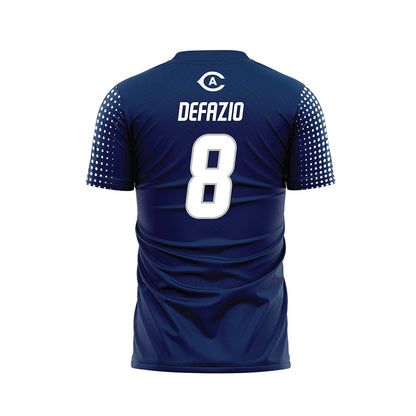 UC Davis - NCAA Women's Soccer : Jaycee DeFazio - Blue Soccer Jersey-1