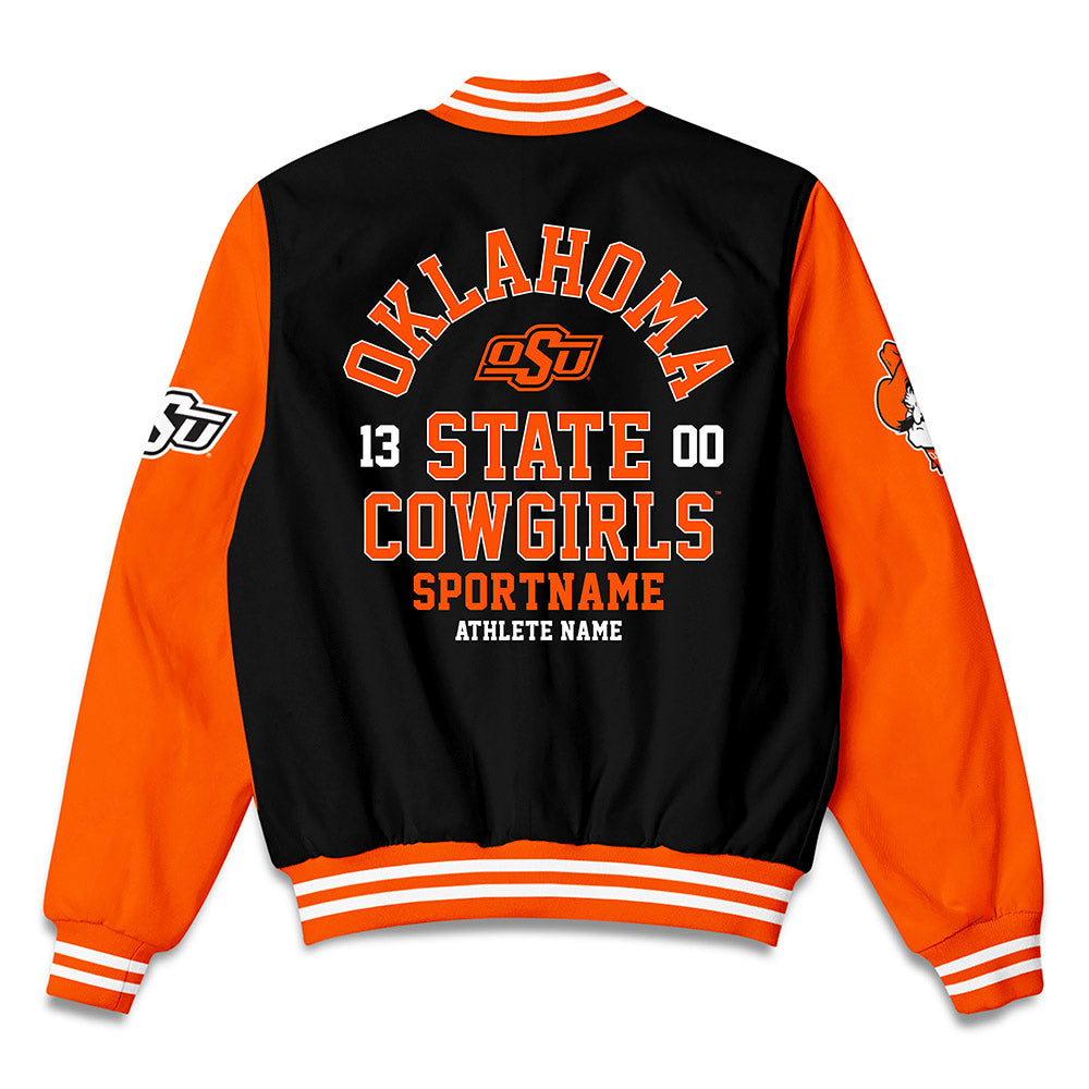 Oklahoma State - NCAA Women's Soccer : Lily Weiss - Bomber Jacket-1