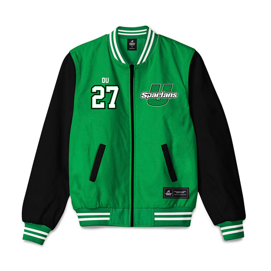 USC Upstate - NCAA Men's Soccer : Qingcheng Du - Bomber Jacket-0
