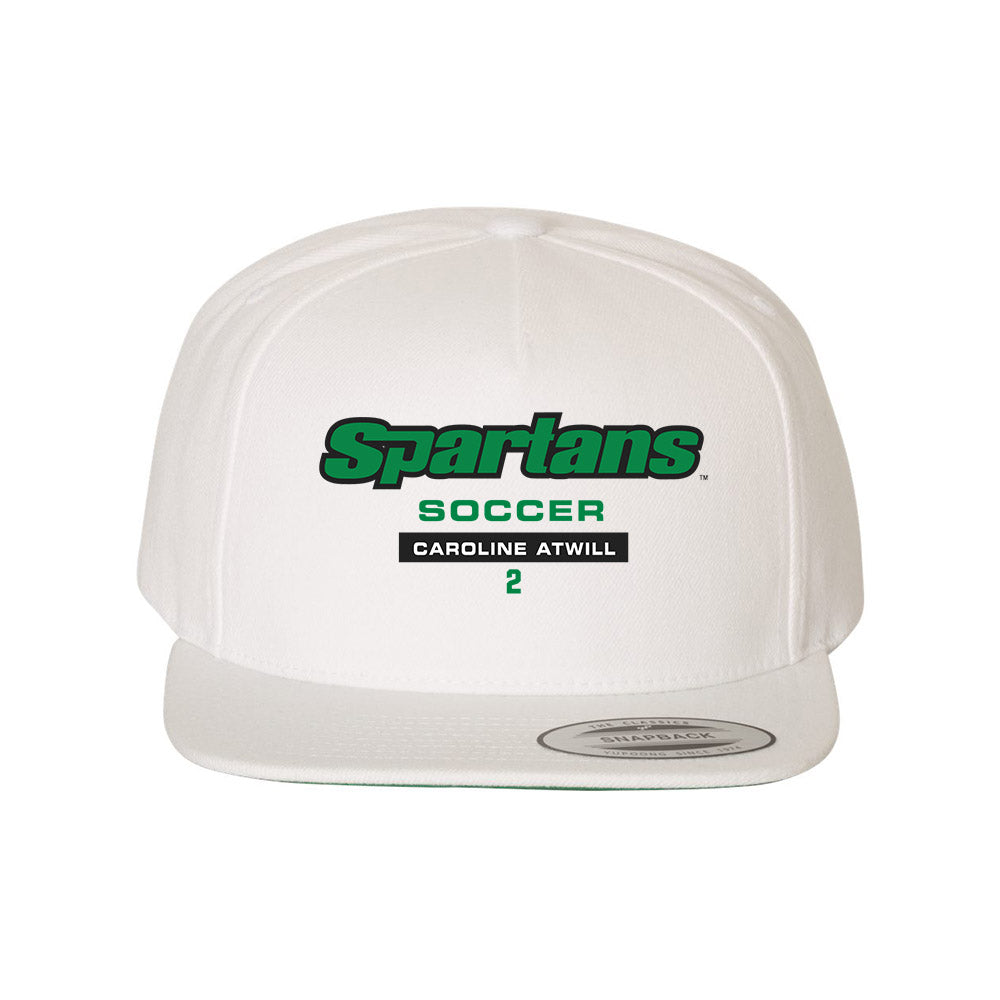 USC Upstate - NCAA Women's Soccer : caroline Atwill - Snapback Hat-0