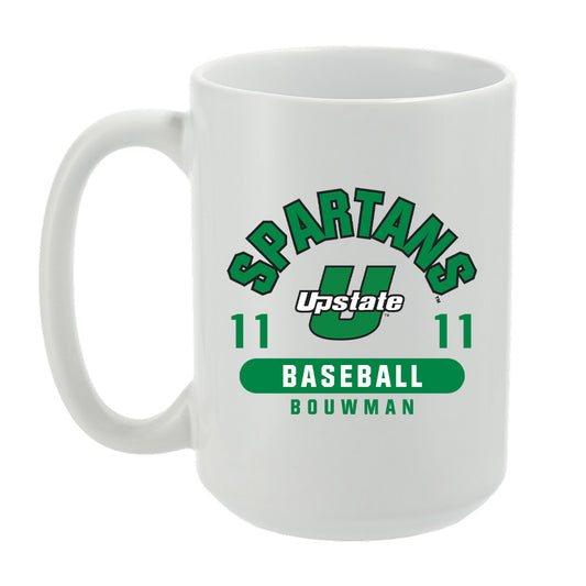 USC Upstate - NCAA Baseball : Pierce Bouwman - Coffee Mug