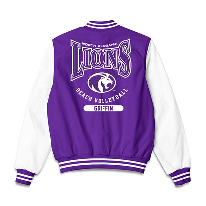 North Alabama - NCAA Beach Volleyball : Karsyn Griffin - Bomber Jacket-1