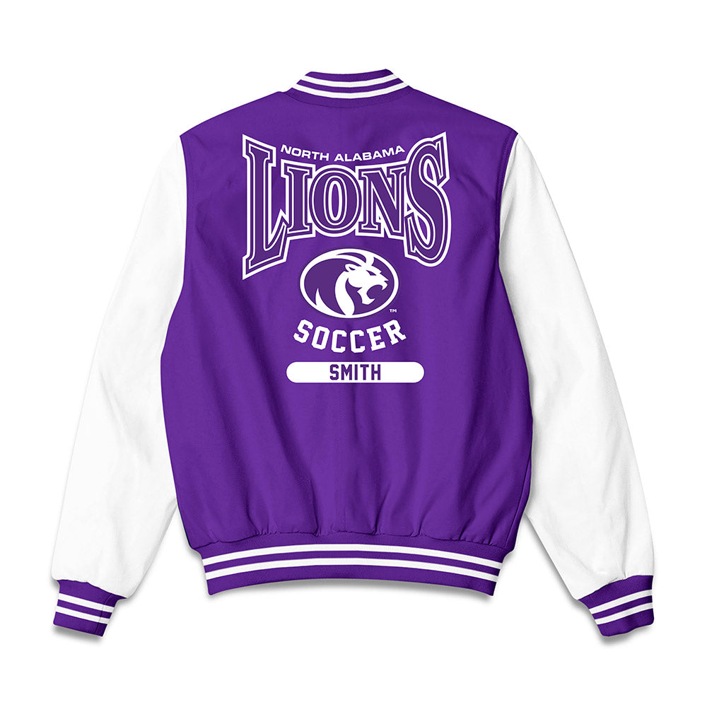 North Alabama - NCAA Women's Soccer : Cecilia Smith - Bomber Jacket-1