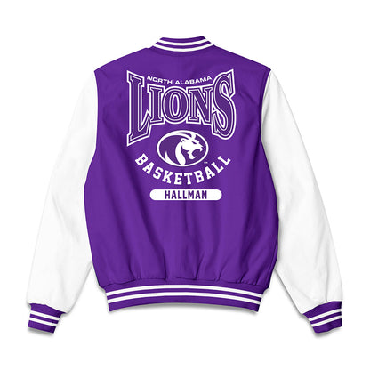 North Alabama - NCAA Women's Basketball : Brooke Hallman - Bomber Jacket-1