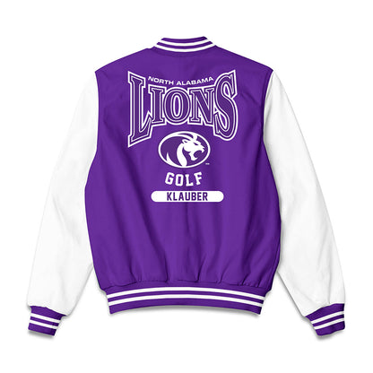 North Alabama - NCAA Women's Golf : Kerigan Klauber - Bomber Jacket-1