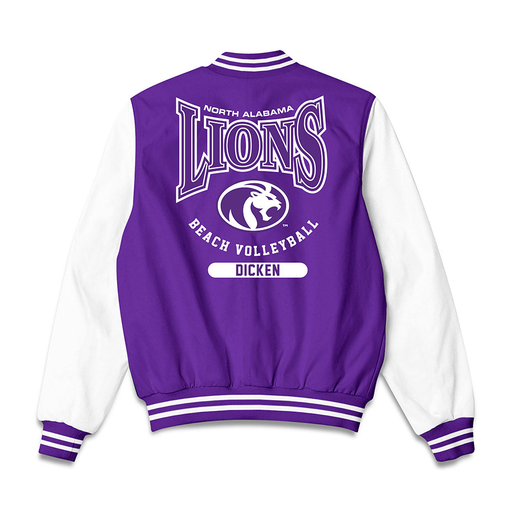 North Alabama - NCAA Beach Volleyball : Hope Dicken - Bomber Jacket