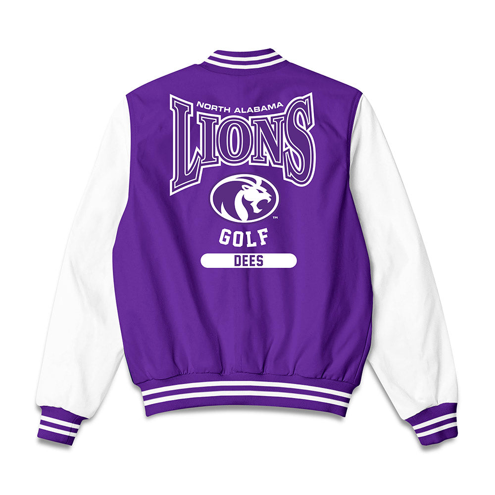 North Alabama - NCAA Women's Golf : Hannah Dees - Bomber Jacket-1