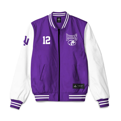 North Alabama - NCAA Baseball : Jackson Westmoreland - Bomber Jacket-0