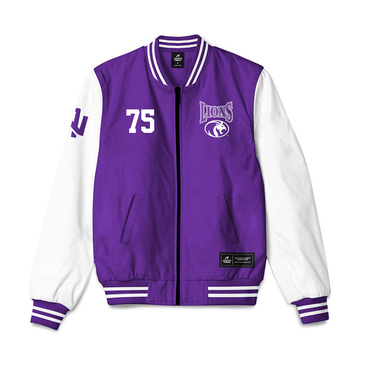 North Alabama - NCAA Football : Brandt Davis - Bomber Jacket-0