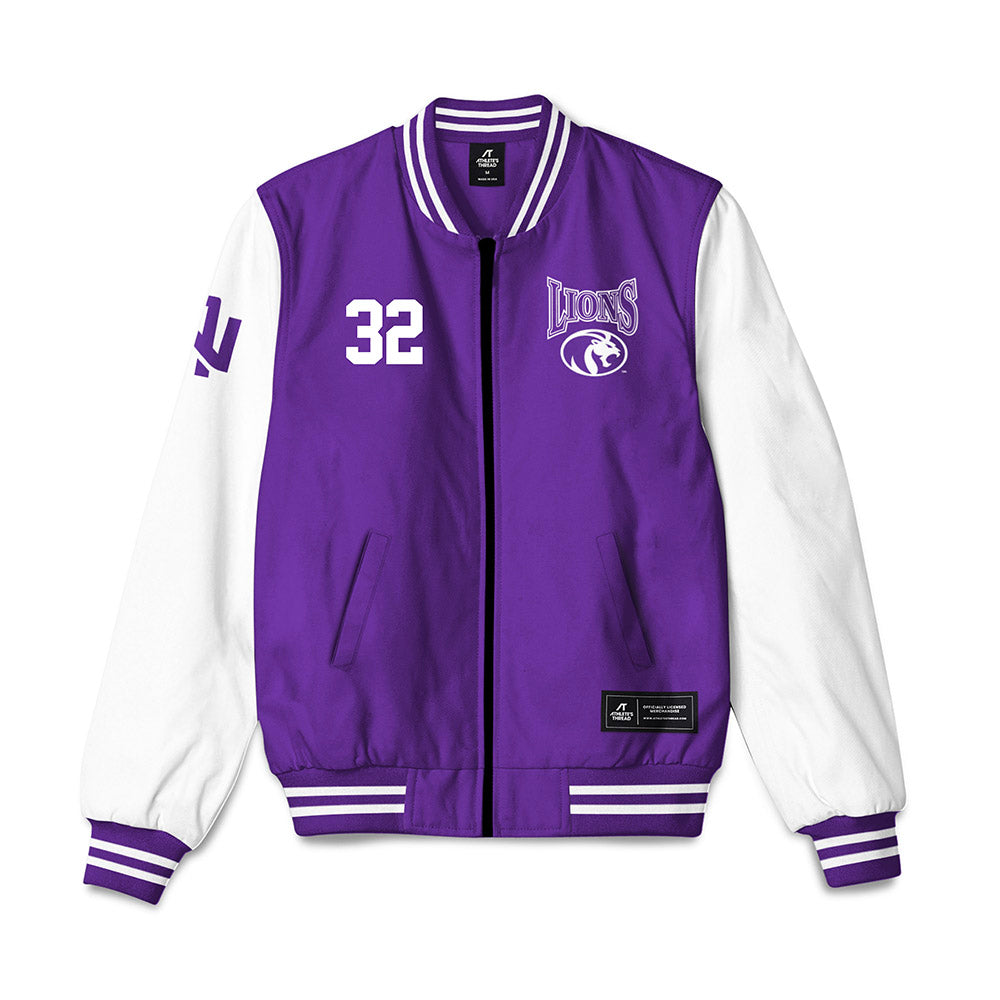 North Alabama - NCAA Softball : Haley Westhoven - Bomber Jacket-0