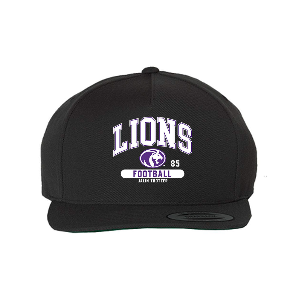 North Alabama - NCAA Football : Jalin Trotter - Snapback Hat-0