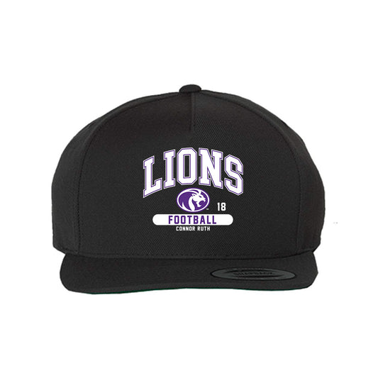 North Alabama - NCAA Football : Connor Ruth - Snapback Hat-0