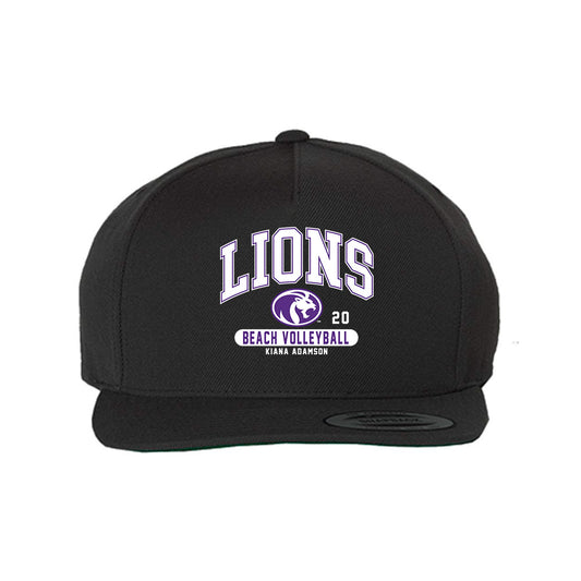North Alabama - NCAA Beach Volleyball : Kiana Adamson - Snapback Hat-0
