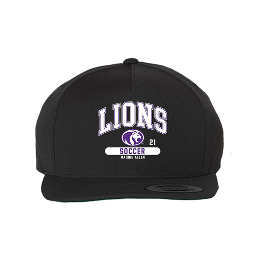 North Alabama - NCAA Women's Soccer : Maddie Allen - Snapback Hat-0