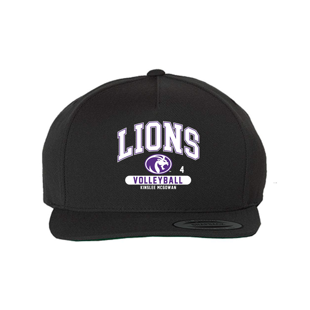 North Alabama - NCAA Women's Volleyball : Kinslee McGowan - Snapback Hat-0