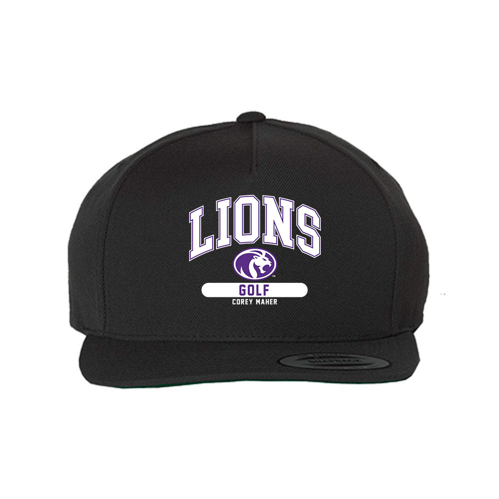 North Alabama - NCAA Men's Golf : Corey Maher - Snapback Hat-0