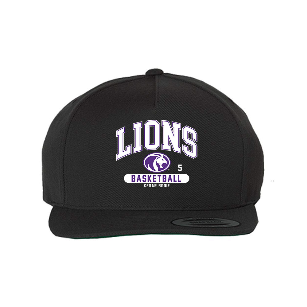 North Alabama - NCAA Men's Basketball : Kedar Bodie - Snapback Hat-0