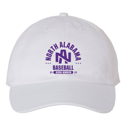 North Alabama - NCAA Baseball : Kevin Henrich - Dad Hat