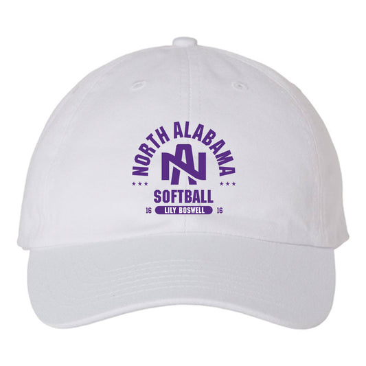 North Alabama - NCAA Softball : Lily Boswell - Dad Hat