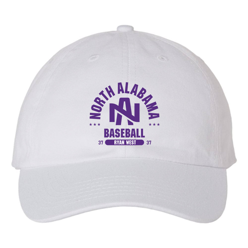 North Alabama - NCAA Baseball : Ryan West - Dad Hat