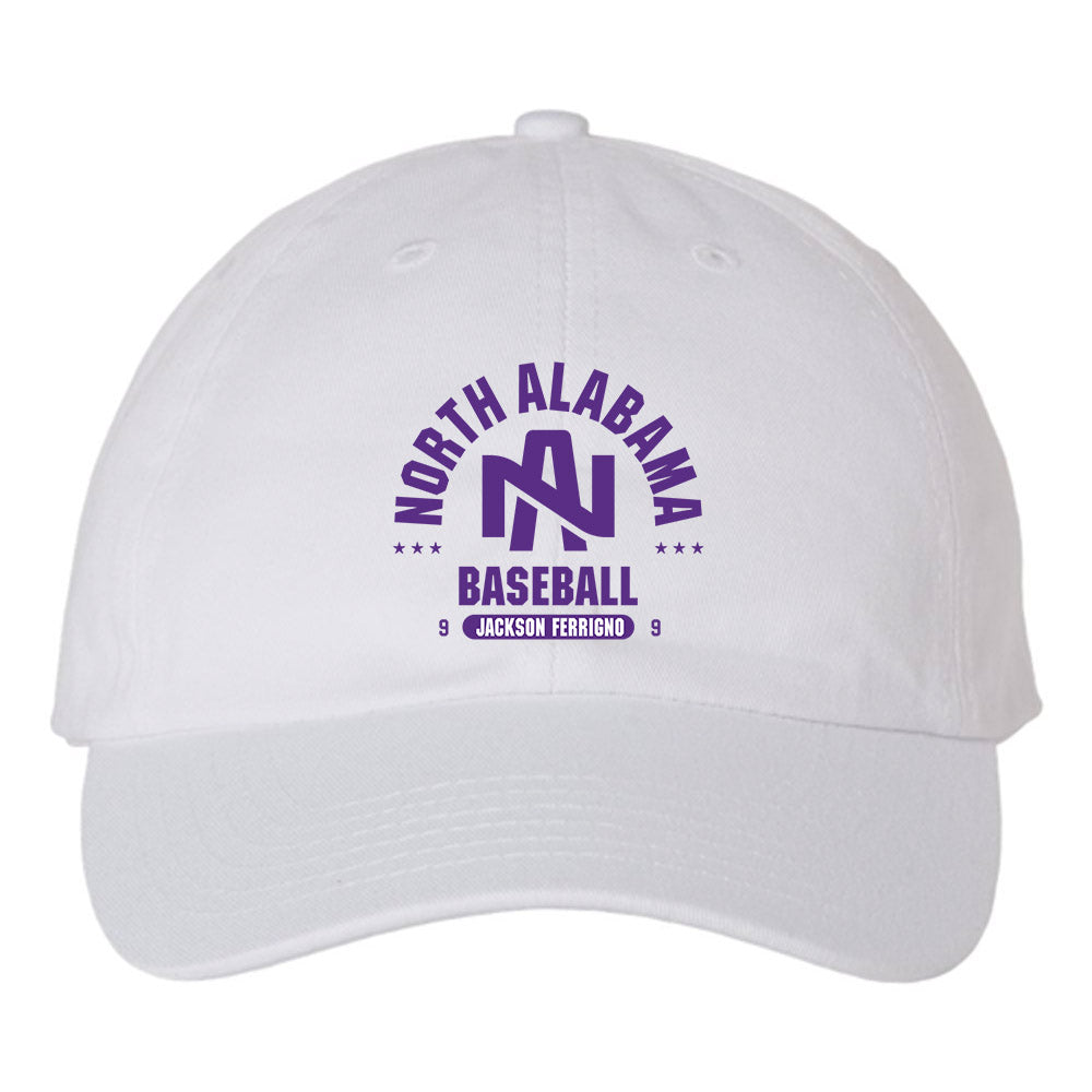 North Alabama - NCAA Baseball : Jackson Ferrigno - Dad Hat