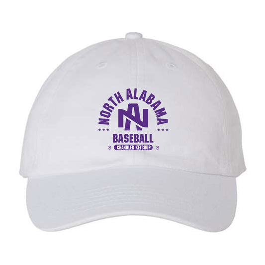 North Alabama - NCAA Baseball : Chandler Ketchup - Dad Hat-0