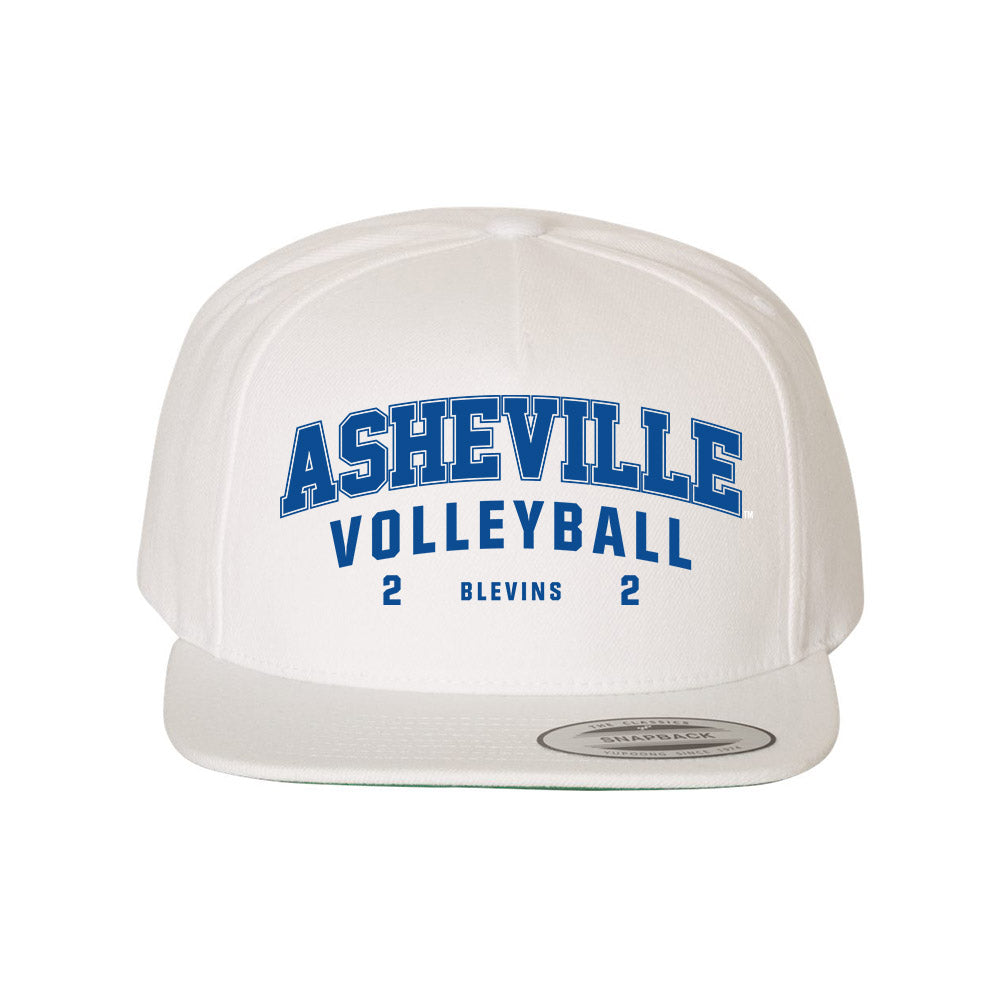 UNC Asheville - NCAA Women's Volleyball : Jessy Blevins - Snapback Hat-0