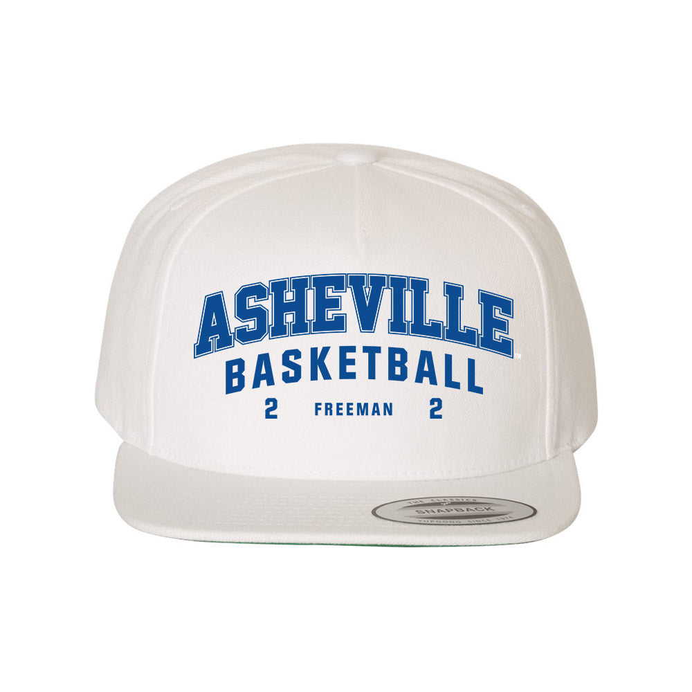 UNC Asheville - NCAA Women's Basketball : Jamaria Freeman - Snapback Hat-0
