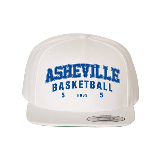 UNC Asheville - NCAA Women's Basketball : Sophia Ross - Snapback Hat-0
