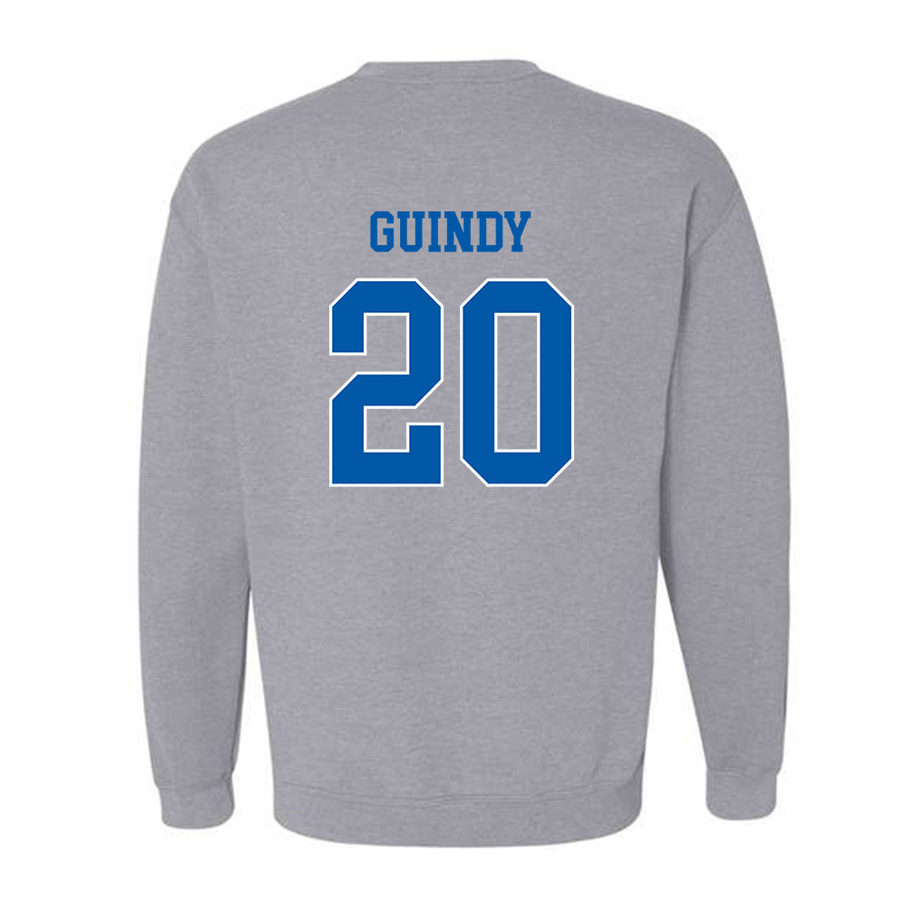 UNC Asheville - NCAA Men's Soccer : Zander Guindy - Classic Shersey Crewneck Sweatshirt-1