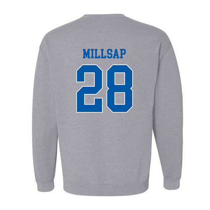 UNC Asheville - NCAA Baseball : Gunner Millsap - Classic Shersey Crewneck Sweatshirt-1