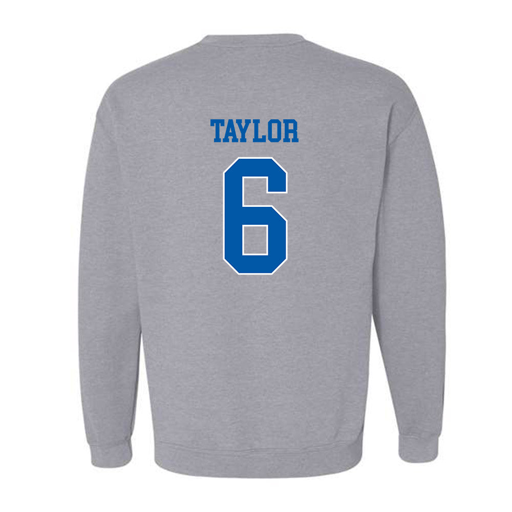 UNC Asheville - NCAA Men's Basketball : Kam Taylor - Classic Shersey Crewneck Sweatshirt-1