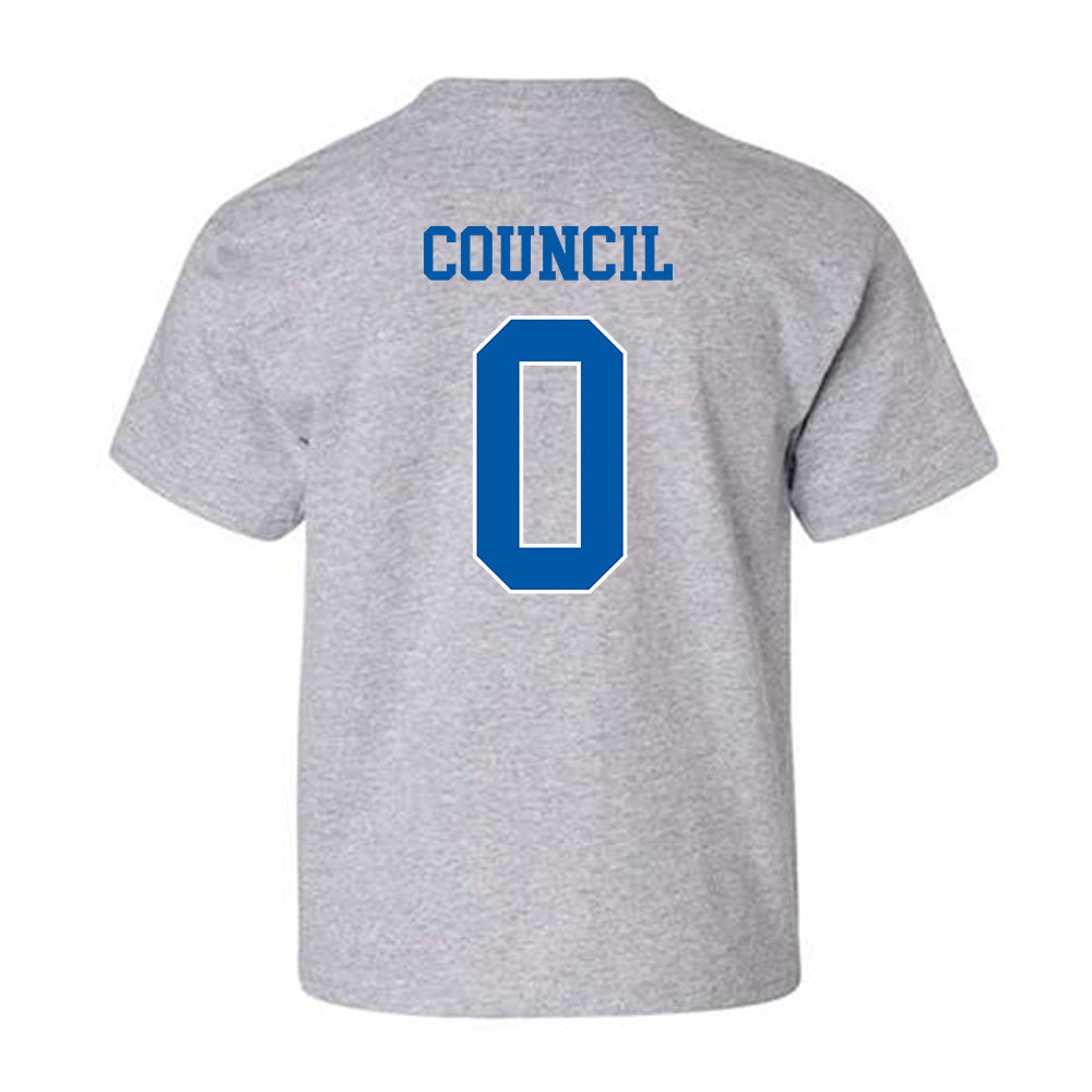 UNC Asheville - NCAA Women's Basketball : Taliya Council - Classic Shersey Youth T-Shirt-1