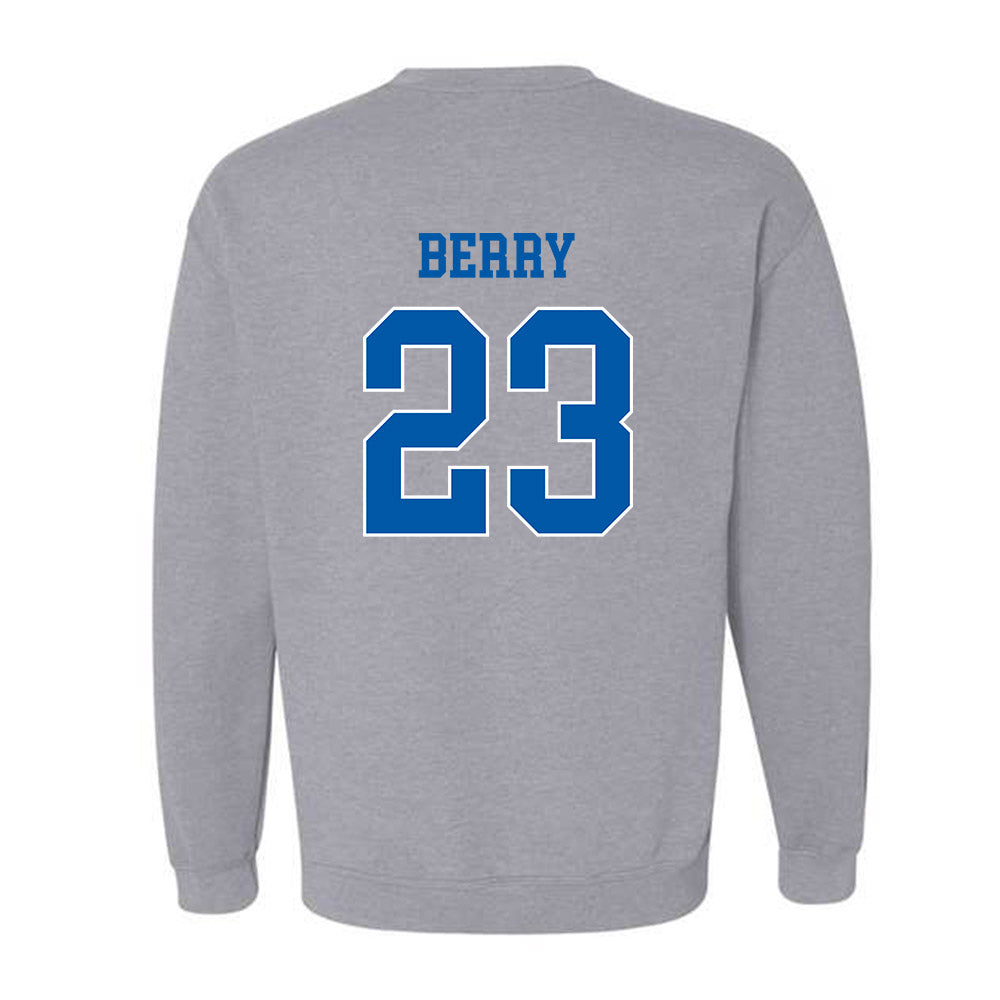 UNC Asheville - NCAA Women's Basketball : Tremiyah Berry - Classic Shersey Crewneck Sweatshirt-1