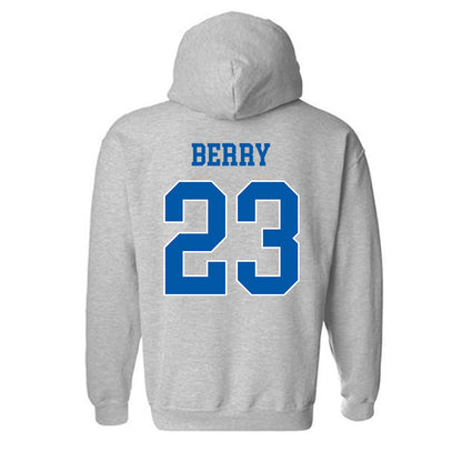 UNC Asheville - NCAA Women's Basketball : Tremiyah Berry - Classic Shersey Hooded Sweatshirt-1